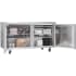 Koolmore KMUCF15SS - 60 Inch Two Door Commercial Undercounter Freezer