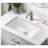 Kraus Elavo Series KCU242 - 21 Inch Porcelain Ceramic Undermount Bathroom Sink