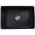 Nantucket Sinks FCFS3320SMATTEBLACK - 33 Inch Fireclay Kitchen Sink