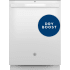 GE GDT550PGRWW - Product Photos_Un-installed/free-standing_Closed View 24 Inch Fully Integrated Dishwasher