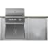 Haven Outdoor HCOY72PANHG2 - 72" Harbor Gray Outdoor Kitchen Island