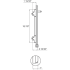 XO XOG42DD - 42 Inch Double Door Dimensions