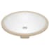 Kraus Elavo Series KCU272 - 19 Inch Oval Porcelain Ceramic Undermount Bathroom Sink