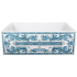 Nantucket Sinks Great Point Collection FCFS3320SBLUMARE - 33 Inch Farmhouse Fireclay Sink