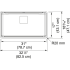 Franke Pescara Series PTX11031 - 32 Inch Stainless Steel Undermount Kitchen Sink