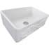 Nantucket Sinks Vineyard Collection FCFS3320SGRAPES - 33 Inch Fireclay Farmhouse Sink