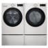 LG LGWADREHAA58001 - Side-by-Side on Pedestal Washer &amp; Dryer Set