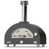 XO XOPIZZA1HCAL - 29 Inch Countertop Hybrid Gas and Wood Pizza Oven