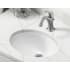 Kraus Elavo Series KCU273 - 16 Inch Oval Porcelain Ceramic Undermount Bathroom Sink