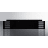 Summit STM7212KW - Custom trim kit raises the wall oven's height to 39 inches.