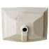 Nantucket Sinks Great Point Collection UM2016CW - 19 Inch Undermount Ceramic Bathroom Sink