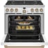 Cafe C2Y366P4TW2 - 36 Inch Smart Dual Fuel Professional Range