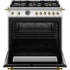Bertazzoni Heritage Series HER366BCFGMXGLP - 36 Inch Gas Range