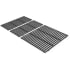 Weber 7854 - Porcelain-Enameled Cast-Iron Cooking Grates for GENESIS 400 Series Angled View