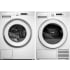 ASKO ASWADRELW32 - Side by Side Washer &amp; Dryer Set with Front Load Washer &amp; Electric Dryer in White