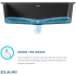Elkay Quartz Classic ELG13322MB0 - 22 Inch Drop-In Single Bowl Kitchen Sink - Down the Drain Feature