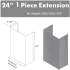 ZLINE 520523527602FTEXT - 1-Piece Chimney Extension