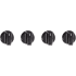 Smart Choice 5304509633 - Black Knob Controls