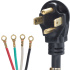 Smart Choice LKITCOMBO - 30 Amp 4 Wire Dryer Cord Closeup