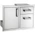 Fire Magic Echelon Collection 53810SC - 30-Inch Access Door &amp; Double Drawer Combo With Soft Close