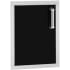 Fire Magic Echelon Collection 53920BSCL - 14-Inch Black Left-Hinged Single Access Door - Vertical with Soft Close