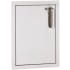 Fire Magic Flush Mounted Doors 53920KSCL - 14-Inch Left-Hinged Single Access Door - Vertical with Lock