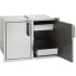 Fire Magic Premium Doors 53930SC22 - 30 Inch Enclosed Cabinet Storage With Drawers