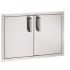 Fire Magic Premium Doors 53930SC12 - 30-Inch Double Access Door With Drawers And Trash Bin Storage With Soft Close