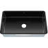 Kraus KE1US32GBL - 32 Inch Undermount Porcelain Single Bowl Kitchen Sink