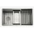 Nantucket Sinks Pro Series SRPS3220OSD - 32 Inch Prep Station Single Bowl Undermount Kitchen Sink