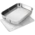 Napoleon 56038 - Stainless Steel Roasting Pan in Front View