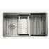 Nantucket Sinks Pro Series SRPS3220OSD - 32 Inch Prep Station Single Bowl Undermount Kitchen Sink