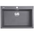 Nantucket Sinks Plymouth Collection PR2720DMTI - 27 Inch Dualmount Granite Composite Kitchen Sink with 7 7/8 Inch Bowl Depth