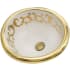 Nantucket Sinks Regatta Collection RC73240GS - 20 Inch Topmount Single Bowl Fireclay Bathroom Vanity Sink