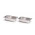 Nantucket Sinks PS20BREC2 - Rectangular Board with 2 Rectangular Stainless Steel Bins