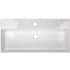 Nantucket Sinks NSNPCS36W - 36 Inch Fireclay Wallmount Bathroom Sink with 4 Inch Bowl Depth