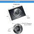 Nantucket Sinks PS20BRD1 - Black HDPE with Stainless Bins