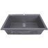 Nantucket Sinks Plymouth Collection PR2720DMTI - 27 Inch Dualmount Granite Composite Kitchen Sink with 1 Faucet Hole