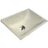 Nantucket Sinks Great Point Collection UM16X11B - 16 Inch X 11 Inch Undermount Ceramic Sink In Bisque