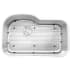 Nantucket Sinks Sconset Collection MOBYXL16 - 31 1/2 Inch Undermount Single Bowl Kitchen Sink with 16 Gauge Stainless Steel