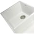Nantucket Sinks Plymouth Collection PR5050LDW - 33 Inch Undermount Double Bowl Kitchen Sink Angled View