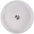 Nantucket Sinks Regatta Collection RC7102WV - 16 Inch Single Bowl Fireclay Bathroom Vanity Sink with 3 5/8 Inch Bowl Depth