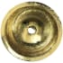 Nantucket Sinks Brightwork Home Collection RLBOF - 16 1/2 Inch Diameter Undermount Bathroom Sink with Drain Opening