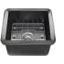 Nantucket Sinks WELLFLEET1818MB - 18 Inch Undermount Fireclay Kitchen Sink with 7 7/8 Inch Bowl Depth