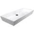 Nantucket Sinks NSGSTR36 - GlacierStone Bathroom Sink with Non-Porous Surface
