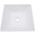 Nantucket Sinks Brant Point Collection NSV109 - 16 Inch Bathroom Vessel Sink with Drain Opening