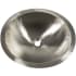 Nantucket Sinks Brightwork Home Collection OVS2017 - Matte Finish Hand Hammered Stainless Steel Oval Bathroom Sink - Drain Sold Separately