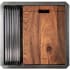 Nantucket Sinks Pro Series SRPS191916 - 19 Inch Square Entertainment/PrepStation Undermount Kitchen Sink with Roll Up Mat and Cutting Board