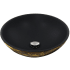 Nantucket Sinks Regatta Collection RC7040GMSMB - 17 Inch Single Bowl Fireclay Bathroom Sink with Stain Resistant