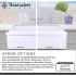 Nantucket Sinks Cape Collection DENNIS30SG - Fireclay Reverisible Workstation Farmhouse Sink